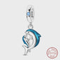925 Sterling Zilver Charms: Walvishaai, Zeepaardje & Dolfijn - Luminous DIY Sieraden & Cadeaus