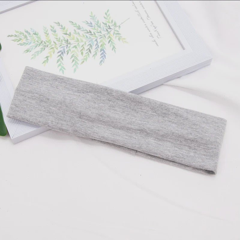 Comfortabele Katoenen Sport Hoofdband - Zweetband voor Dames