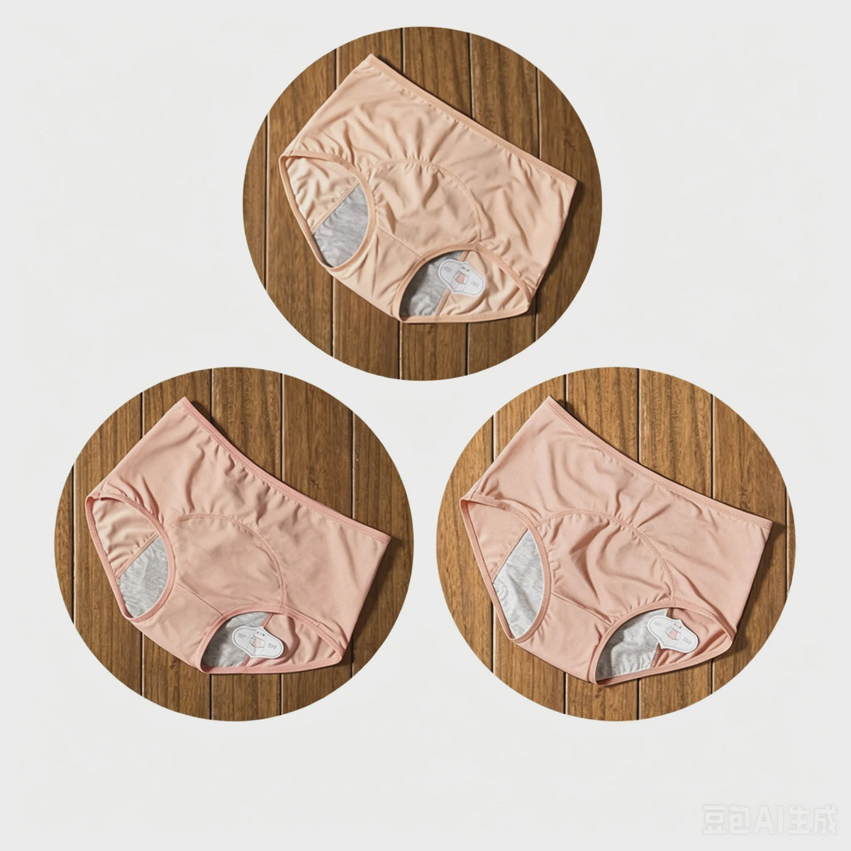 3-Pack Dames Menstruatie Ondergoed - Lekvrij en Comfortabel