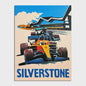 Retro F1 Formule 1 Raceauto Posters - Neon City Canvas Muurkunst