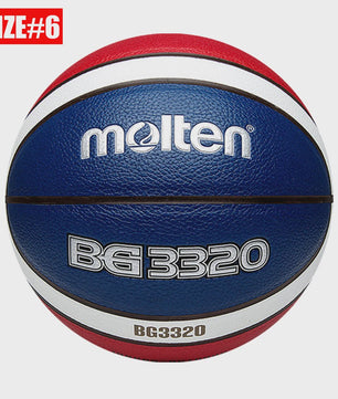 Molten BG3100 Basketbal: Officiële Maat 7, 6, 5 | PU Leer | Indoor & Outdoor Gebruik