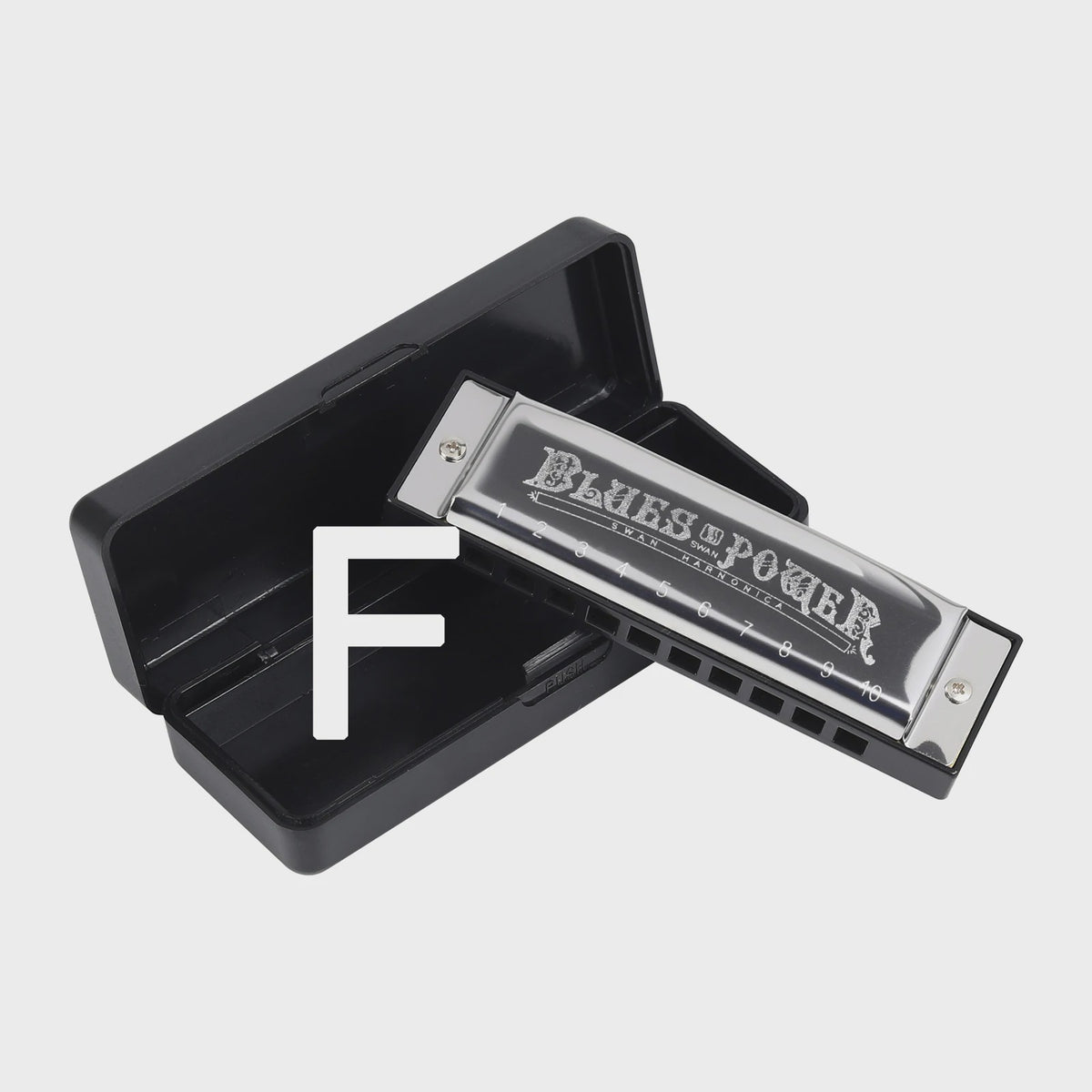 Professionele Diatonische Blues Harmonica - 10 Gaten, 20 Tonen, Inclusief Koffer