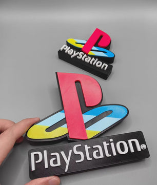 3D Geprint Logo Naamplaat voor Figuren Collectie - Video Game Thema