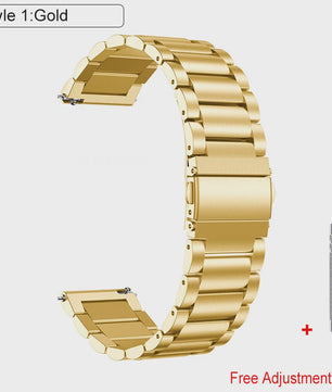 RVS Horlogeband Vervanging voor Huawei Watch GT 2/3 Pro, Watch 4 - 20/22mm