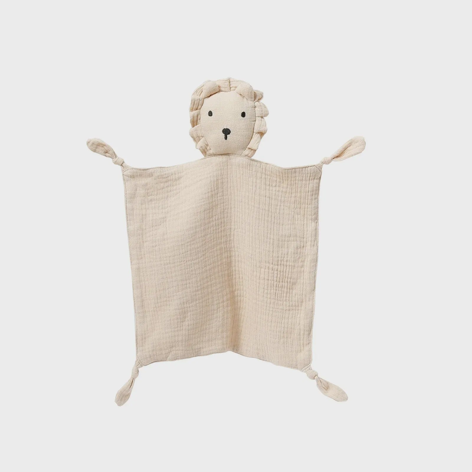 Zacht Muslin Baby Knuffeldoekje met Konijn - Comfort & Slaapmaatje voor Pasgeborenen