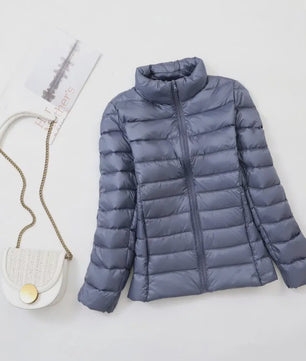 Dames Lichtgewicht Donsjack - Kort, Warm & Stijlvol Lente Jack - 15 Kleuren