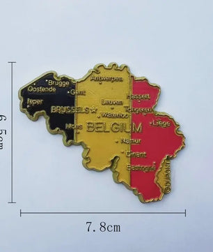 België Koelkastmagneet - Souvenir & Decoratie voor de Keuken
