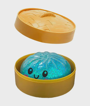 Glitter Dumpling Squishy: Zachte Stressbal voor Eindeloos Speelplezier