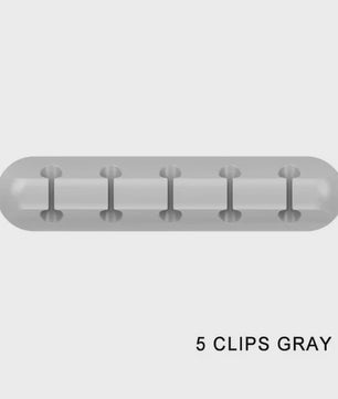 Universele Kabel Organizer Clips - Houd uw Bureau Netjes en Georganiseerd