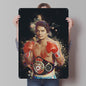 Roberto Duran Vintage Metalen Poster - Retro Wanddecoratie voor Man Cave