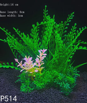 Kunstplanten Aquarium Set - Levendige Decoratie voor Vissenkom en Waterplanten