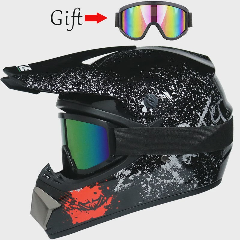 Off-Road Motorcross Helm voor Kinderen & Jongeren - Veilig & Stijlvol