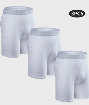 Set van 3 Heren Long Boxershorts - Comfortabel Katoen