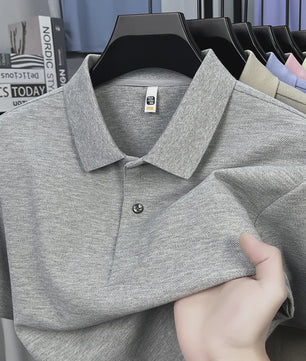 Heren Poloshirt Korte Mouw - 100% Gemerceriseerd Katoen, Ademend & Stijlvol voor Zomer, Golf & Casual