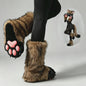 Pluche Poot Laarsjes - Cosplay & Fursuit Kattenpoot Schoenen