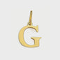 Gouden Initiaal Bedel - Roestvrij Staal - DIY Ketting Bedeltje A-Z