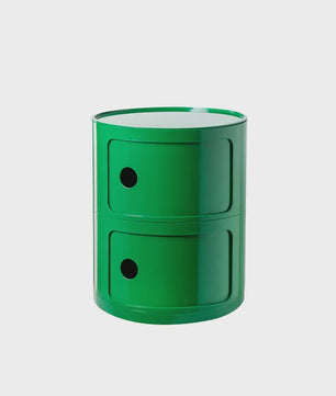 Moderne Ronde Nachtkastje - Minimalistisch Plastic Bijzetkastje
