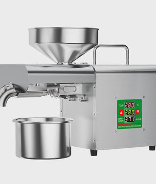 Automatische Oliepers Machine - Koud & Warm Persen voor Huishoudelijk Gebruik