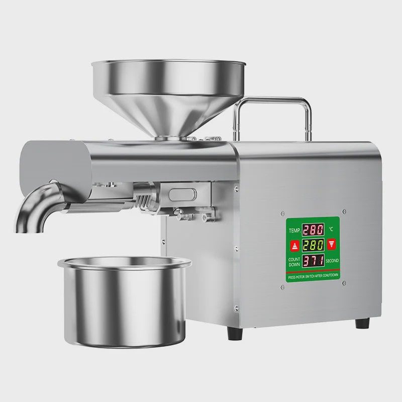 Automatische Oliepers Machine - Koud & Warm Persen voor Huishoudelijk Gebruik
