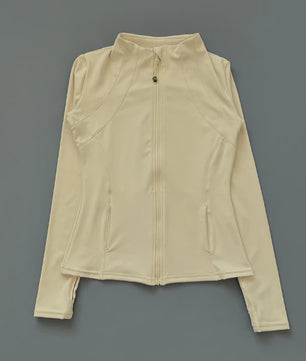 Dames Sportjack met Lange Mouwen - Windbreaker Stijl voor Running, Yoga & Workouts