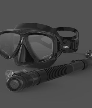 COPOZZ 2025 Duikmasker Set met Snorkel - Anti-Condens, Verstelbaar, Volwassenen