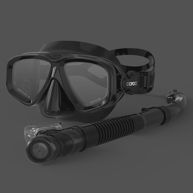 COPOZZ 2025 Duikmasker Set met Snorkel - Anti-Condens, Verstelbaar, Volwassenen