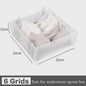 Opvouwbare Lade Organizer Set voor Ondergoed, Sokken en BH's - Mesh Opbergdozen