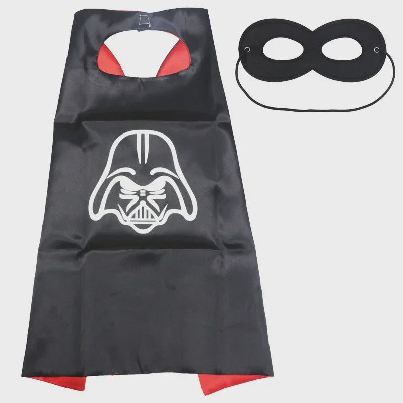 Superheld Cape en Masker Set - Kinderen Cosplay Verkleedkostuum