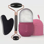 Gezichtsroller & IJsroller Set: Luxe Huidverzorging met Gua Sha Tool