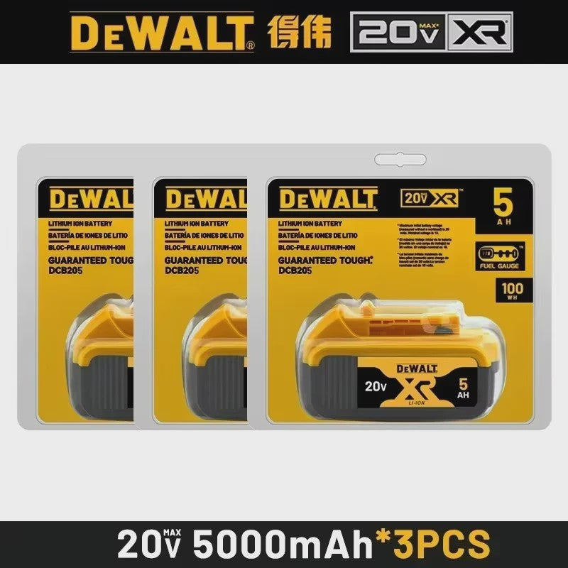 DeWalt 20V MAX XR 6.0Ah Lithium Accu - DCB206 - Snel Opladen