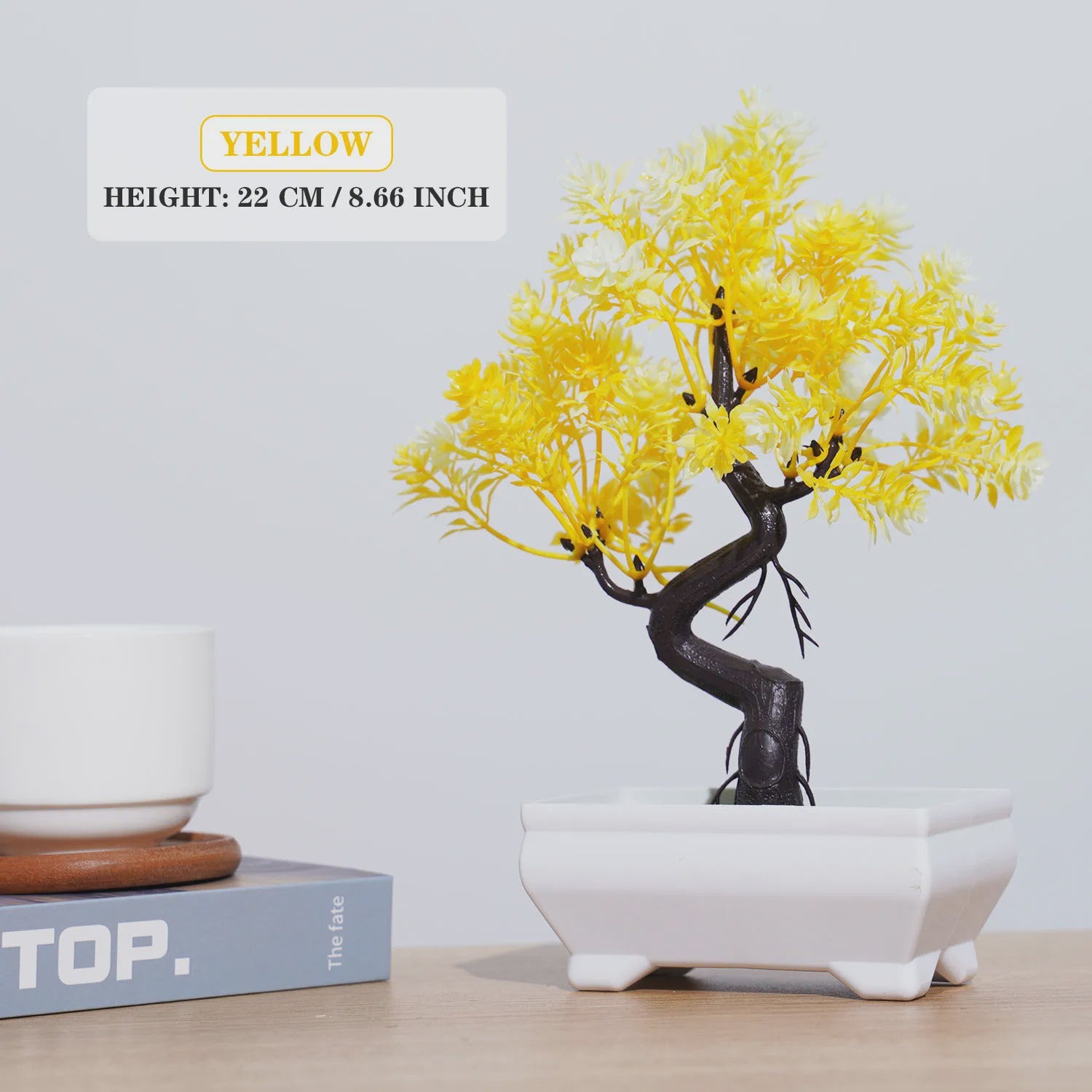 Kunst Bonsai Boom Potted Plant - Decoratieve Kunstplant voor Huis & Kantoor