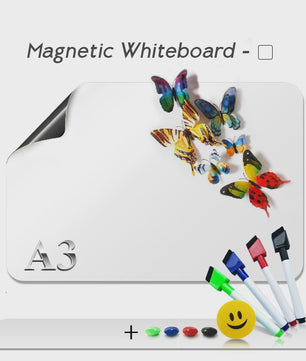 Flexibel Magnetisch Weekplanner Whiteboard A3 - Ideaal voor Koelkast & Kantoor