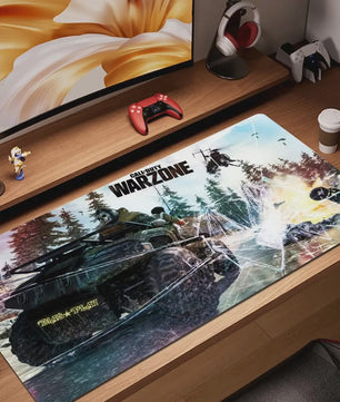 Anime Natural Rubber Gamer Office Decoration Home Mouse Pad Calls Of Duty Warzone Gaming Large Size Mouse Mat 90x40CM Mouse Pad