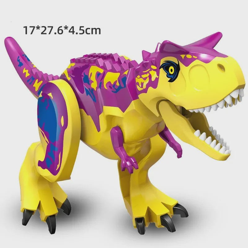 Grote Dinosaurus Bouwstenen Set - T-Rex, Velociraptor & Meer - Speelgoed voor Kinderen