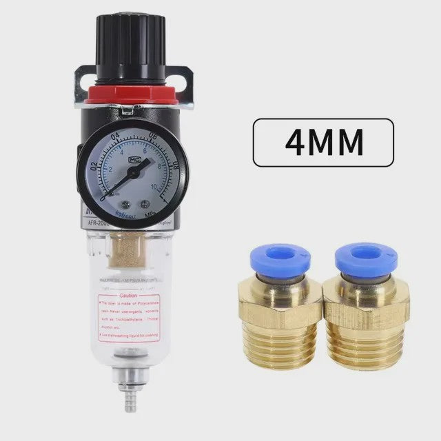 AFR-2000 Pneumatische Filter met Drukvregelaar en Manometer