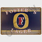 Vintage Metalen Bord - Decoratieve Wanddecoratie voor Pub, Keuken, Bar & Man Cave