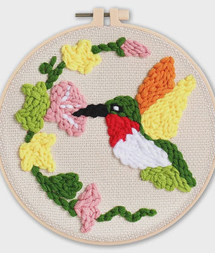 Punch Needle Borduurpakket - Dieren & Patronen - DIY Knutselset voor Beginners