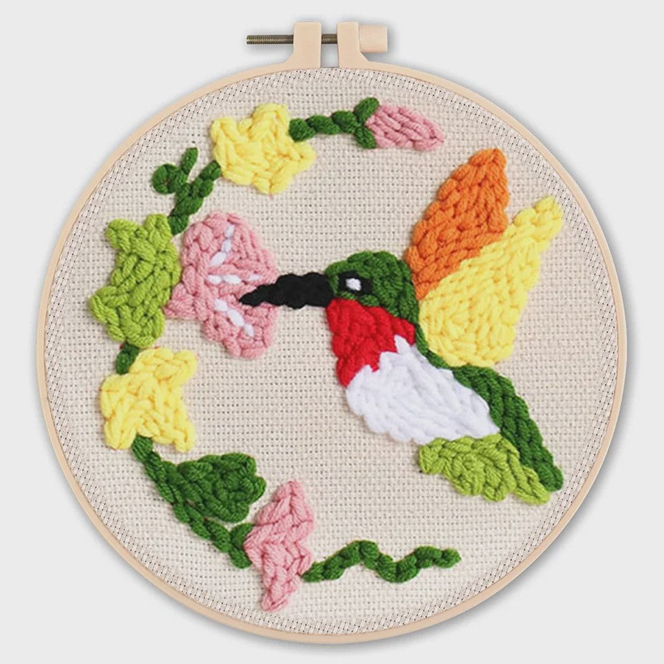 Punch Needle Borduurpakket - Dieren & Patronen - DIY Knutselset voor Beginners