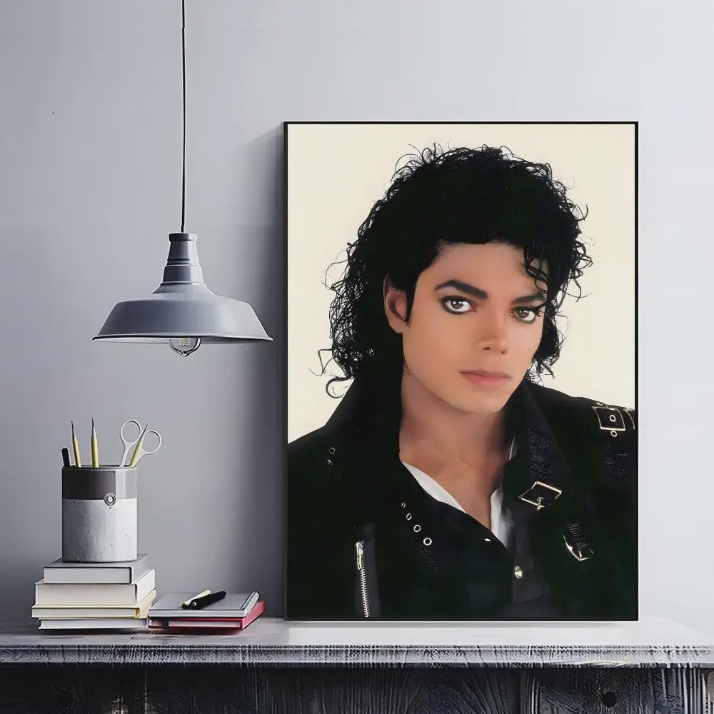 Iconische Michael Jackson Poster - Retro Muziek Kunst Decoratie