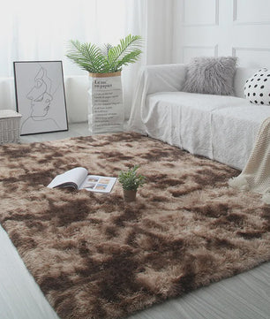 Luxe Witte Pluizige Vloerkleed - Zacht & Antislip voor Woonkamer & Slaapkamer