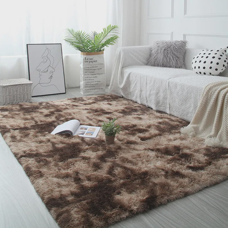 Luxe Witte Pluizige Vloerkleed - Zacht & Antislip voor Woonkamer & Slaapkamer