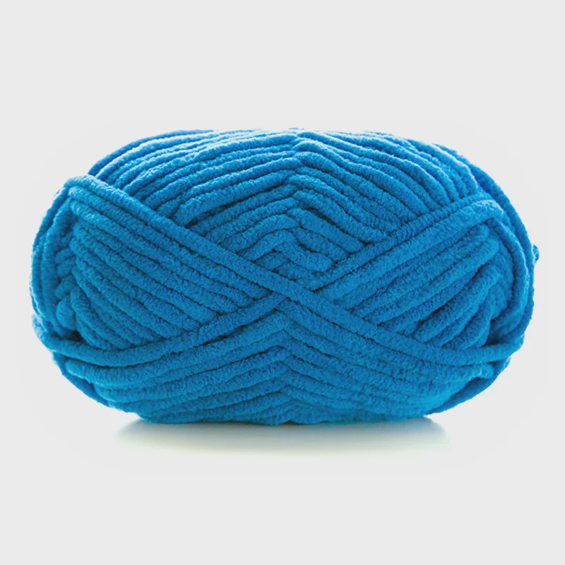 Zacht Chenille Garen 50g - Dik Velvet Garen voor Handwerken & DIY Baby Projecten