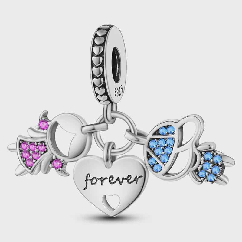 Zilveren Bedel 925 Sterling Zilver - Dangle Bedel voor Armband - DIY Sieraden Maken