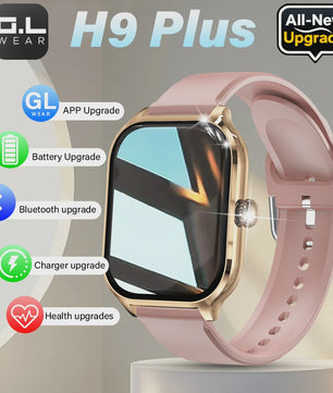 H9 Pro Max Smartwatch: Bellen, Gezondheid & Fitness Tracker met Kleurenscherm