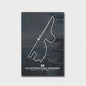 Formule 1 Circuit Poster Canvas - F1 Race Track Kunst Print voor Woonkamer Decoratie