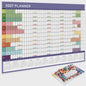 2027 Jaarplanner Kalender - Creatieve Wandkalender & Planner met Stickers