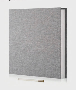 Linnen Fotoalbum Zelfklevend - DIY Scrapbook voor 2x3 tot 8x10 Inch Foto's