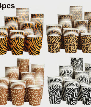 Giraf Verjaardagsfeest Tafeldecoratie Set - Bordjes, Bekers & Servetten voor Jungle Thema Feest
