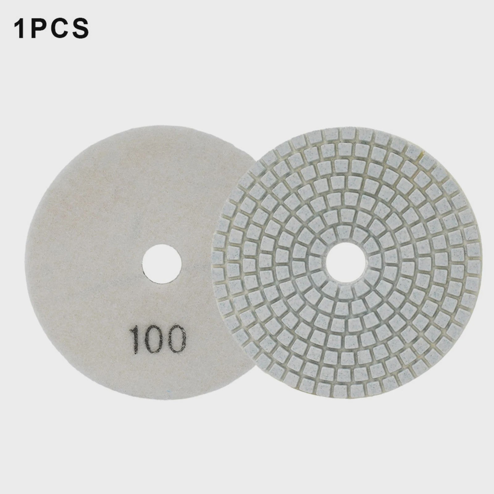 4-Inch Diamant Polijstschijven Set (30-10000 Grit) voor Nat/Droog Gebruik - Steen, Beton, Marmer