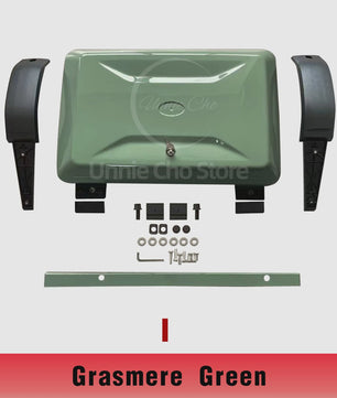 Opbergbox voor Land Rover Defender 110 - Dakmontage met slot
